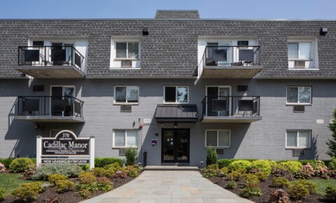 Apartments Near Star Career Academy-Clifton Cadillac Manor: On-Site Laundry, Heat, Hot & Cold Water Included, Cat & Dog Friendly, and On-Site Storage  for Star Career Academy-Clifton Students in Clifton, NJ