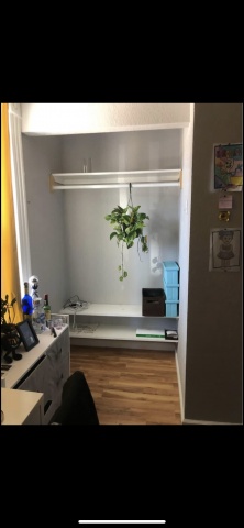 Shared room in student housing