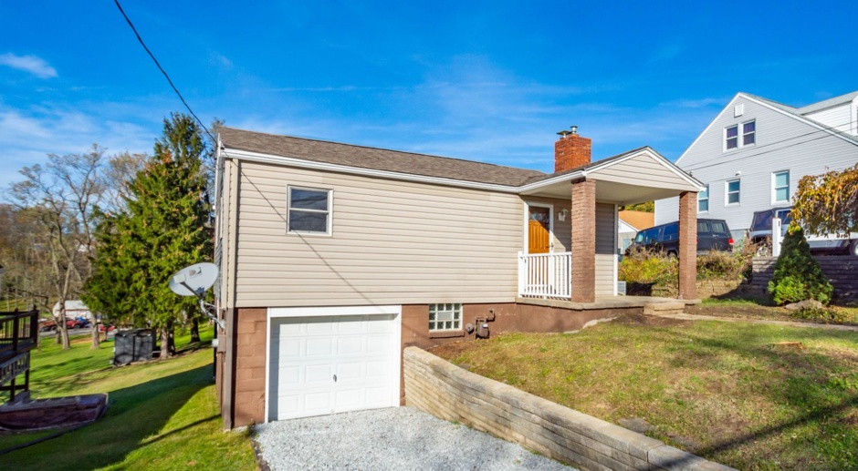 BEAUTIFUL 2 BEDROOM HOUSE IN WEST MIFFLIN WITH AN INTEGRAL GARAGE!!!