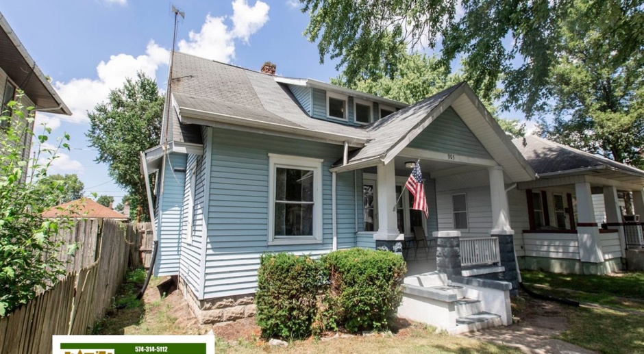 Updated 3 bedroom South Bend Home