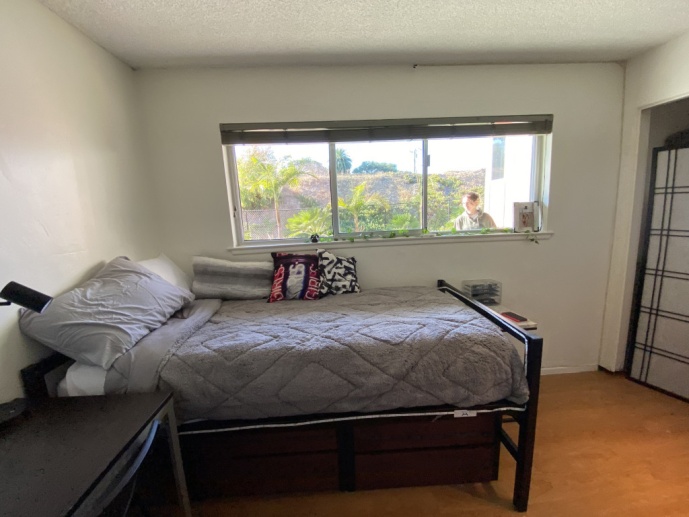 Sublease,  for one roommate to move into the double room. Apt has a triple and a double,