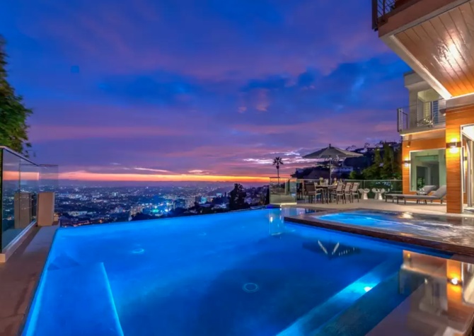 Houses Near Best Views in Hollywood Hills Lux Home Furnished Month to Month