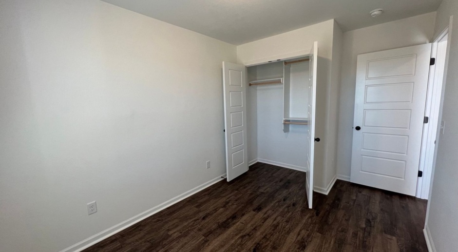 New 3 Bedroom Townhome ($999 Per Month)