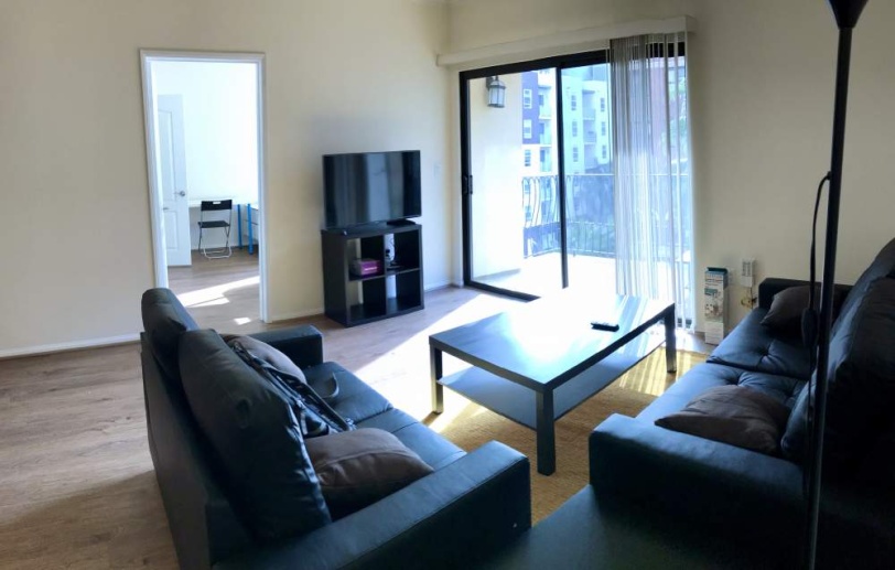Shared and Private Luxury Master Bedroom in DTLA (near FIDM, USC, Sci-Arc, LA Trade School, and Koreatown - 2 full size beds in one room) 