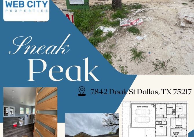 Houses Near HALF OFF FIRST MONTH'S RENT! Brand new 4 Bed 2 Bath House for Rent in Dallas! (Pleasant Grove)