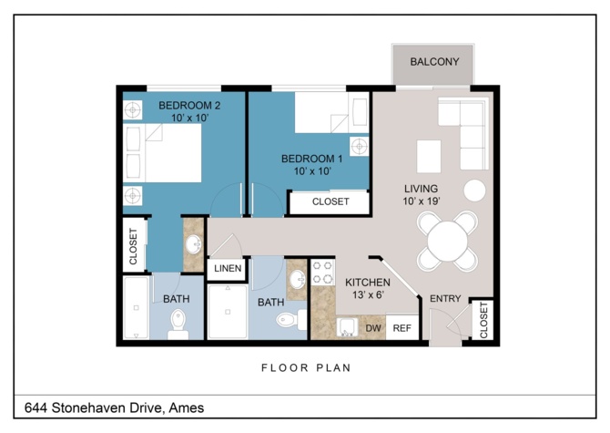 Apartments Near Tall Timber: 2-3 Bedrooms