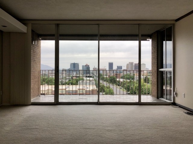University Condo with spectacular views of downtown Salt Lake City