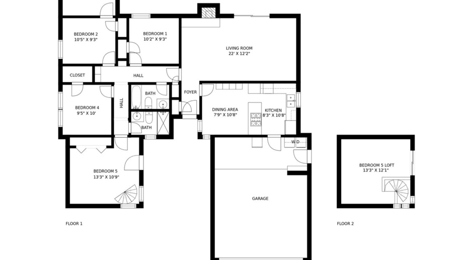 Unique Large Floor Plan for this 5 Bedroom in Laguna Lake