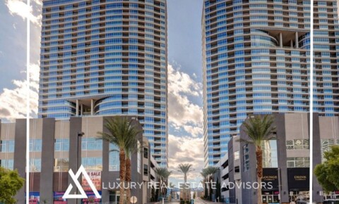 Apartments Near Utah College of Massage Therapy-Vegas Panorama Towers T2-1005-Strip/City Views from this Stunning, UNFURNISHED 2Bd/2Ba + Den Residence for Utah College of Massage Therapy-Vegas Students in Las Vegas, NV