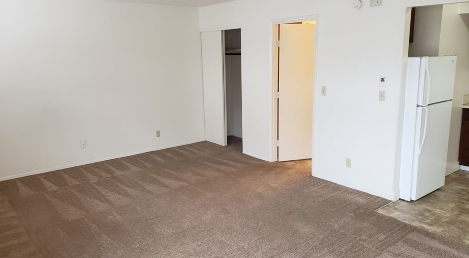 At Last! A studio apartment you have been searching for! Close to Downtown Vancouver and Clark College!