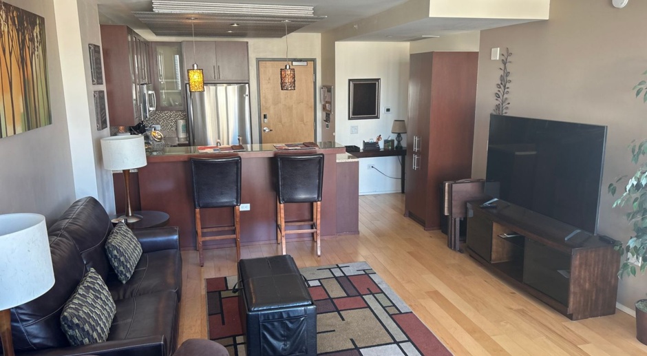 Fully Furnished 1 Bed ! Bath Montage Condo