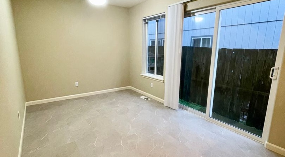 $500 Off 1st Month!  Fully Renovated 3 Bedroom, 2.5 Bath Townhouse with Garage