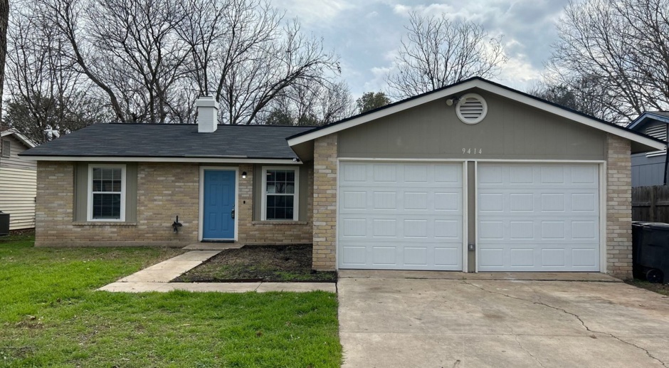 AVAILABLE NOW! Recently UPDATED 3 Bedroom / 2 Bath Home! 