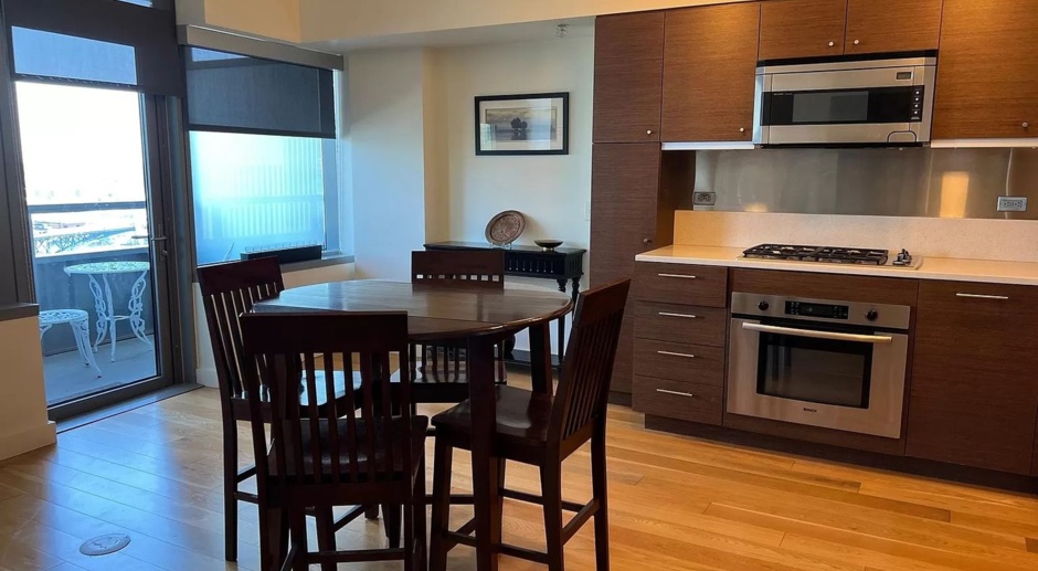 South Waterfront Fully Furnished High Rise! 