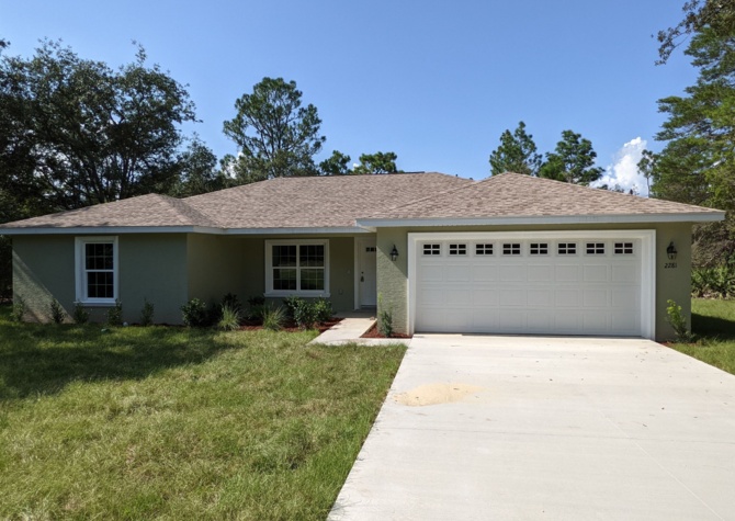 Houses Near  4 Bedroom Brand New Home in Citrus Springs Available!