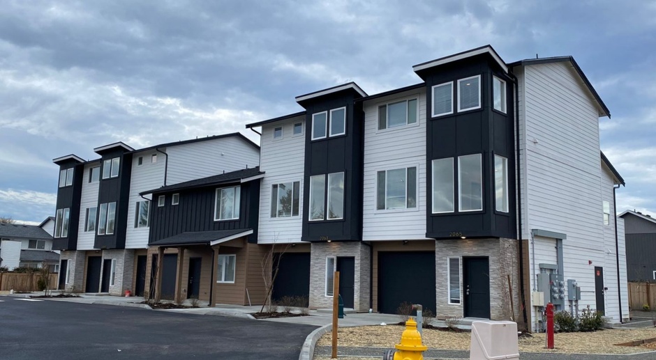 **LAST BRAND NEW LEFT** 4-bedroom, 3-bathroom townhome with a garage in Auburn!