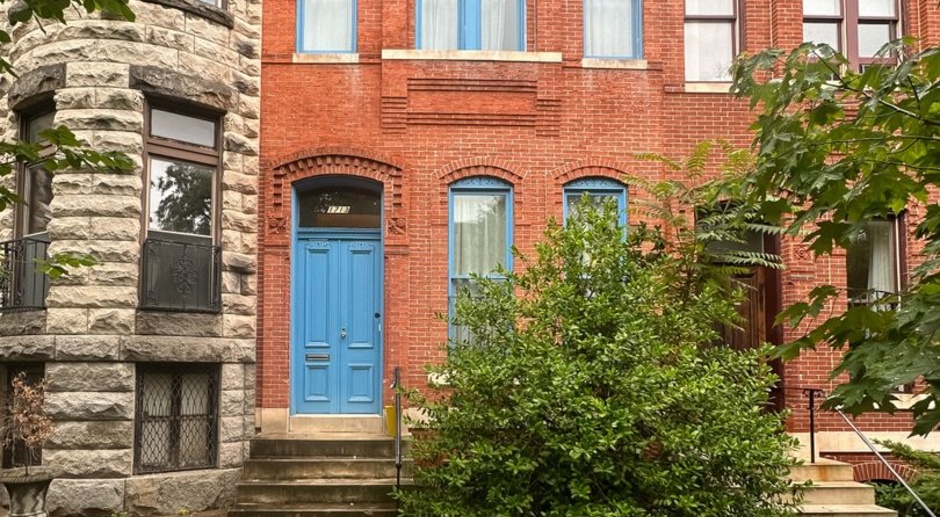 For Rent: Historic Elegance at 1713 Bolton St – Your Urban Oasis Awaits!